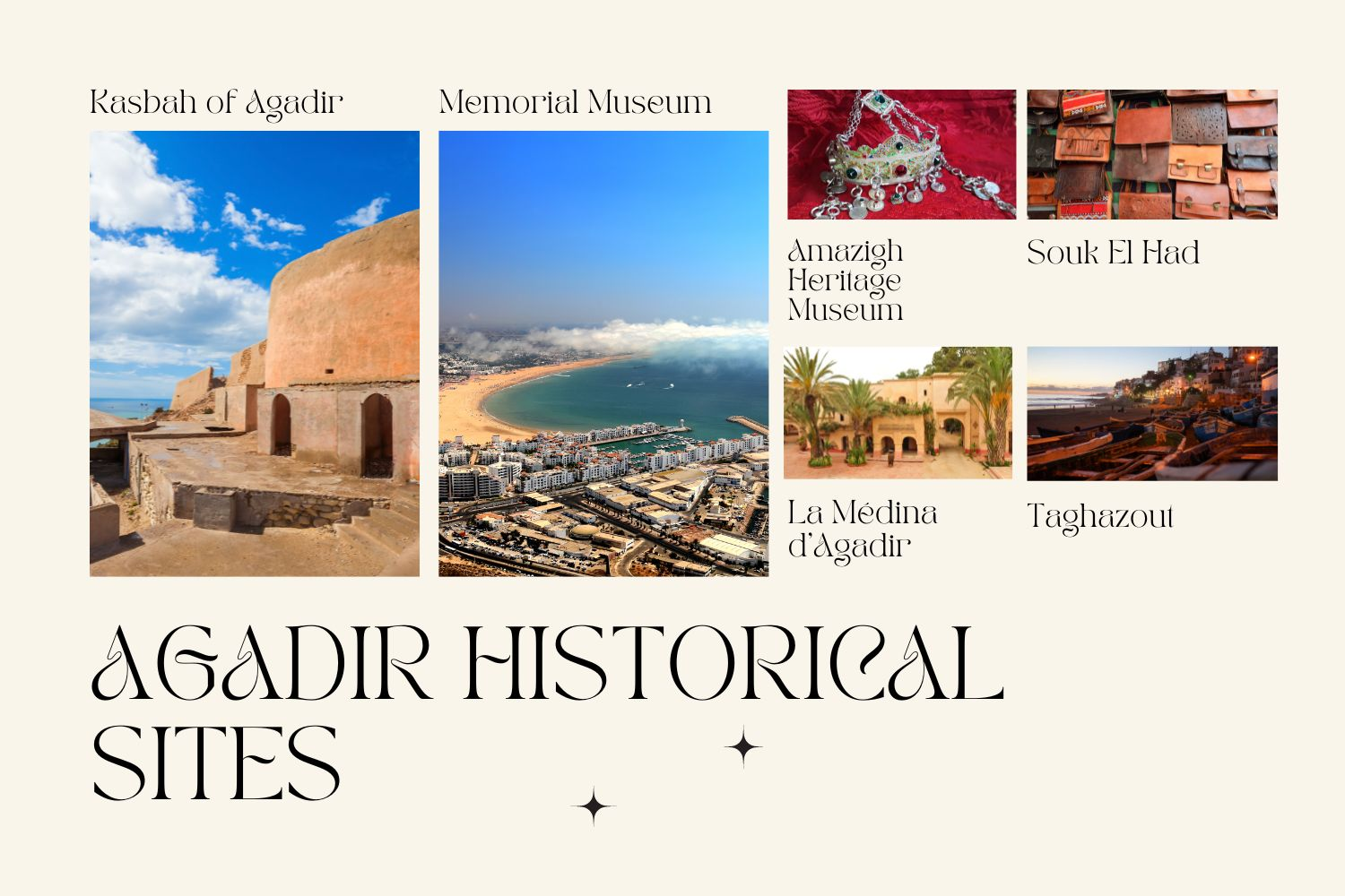 Exhibits at the Amazigh Museum in Agadir, showcasing Berber culture and history