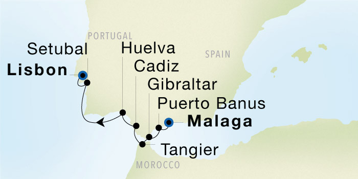 The Kasbah of Tangier, a fortress built by the Portuguese in the 16th century
