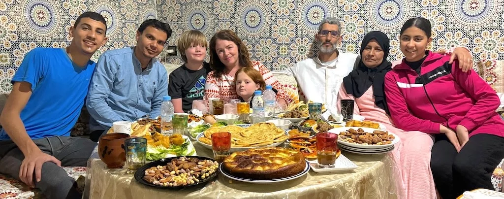 Moroccan Family Gathering