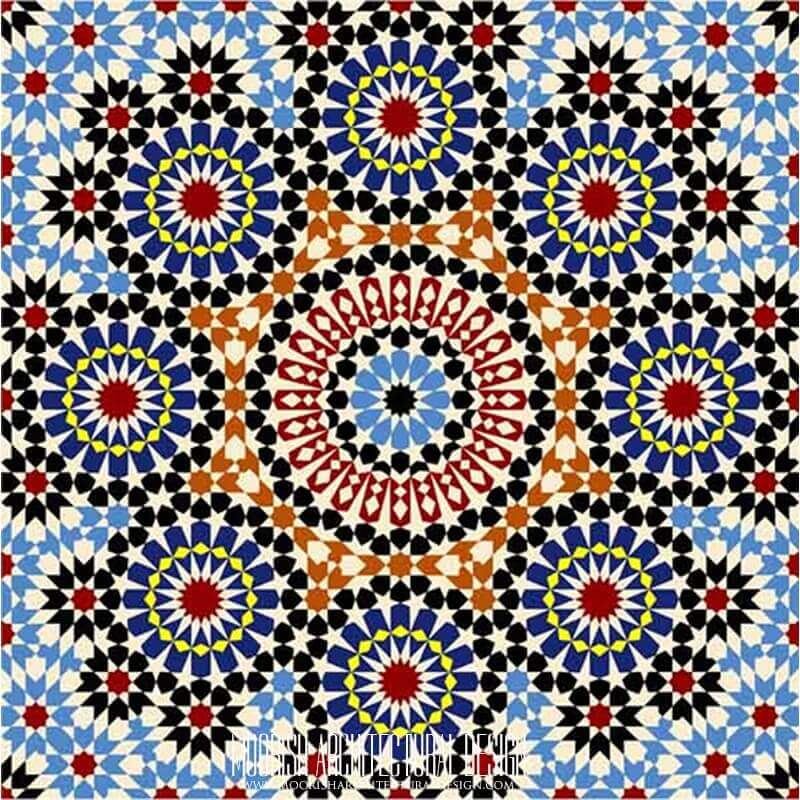 Modern Zellige Tile Design