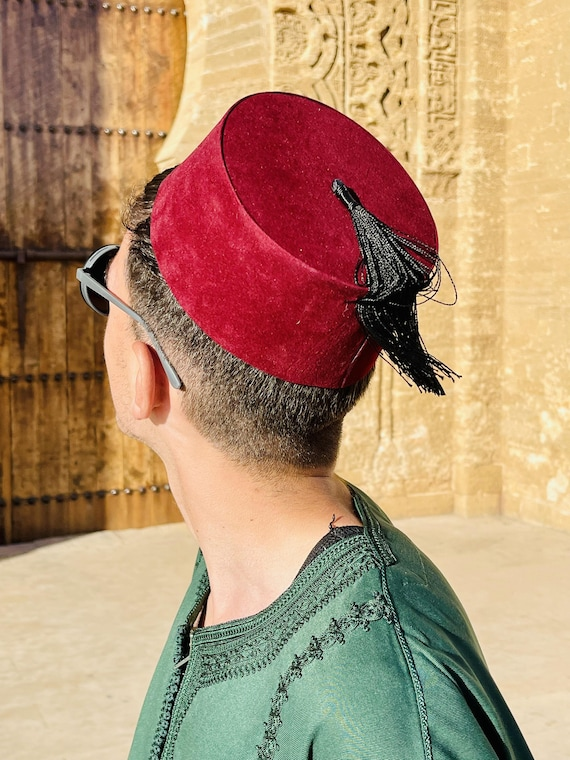Traditional Moroccan Fez Hat