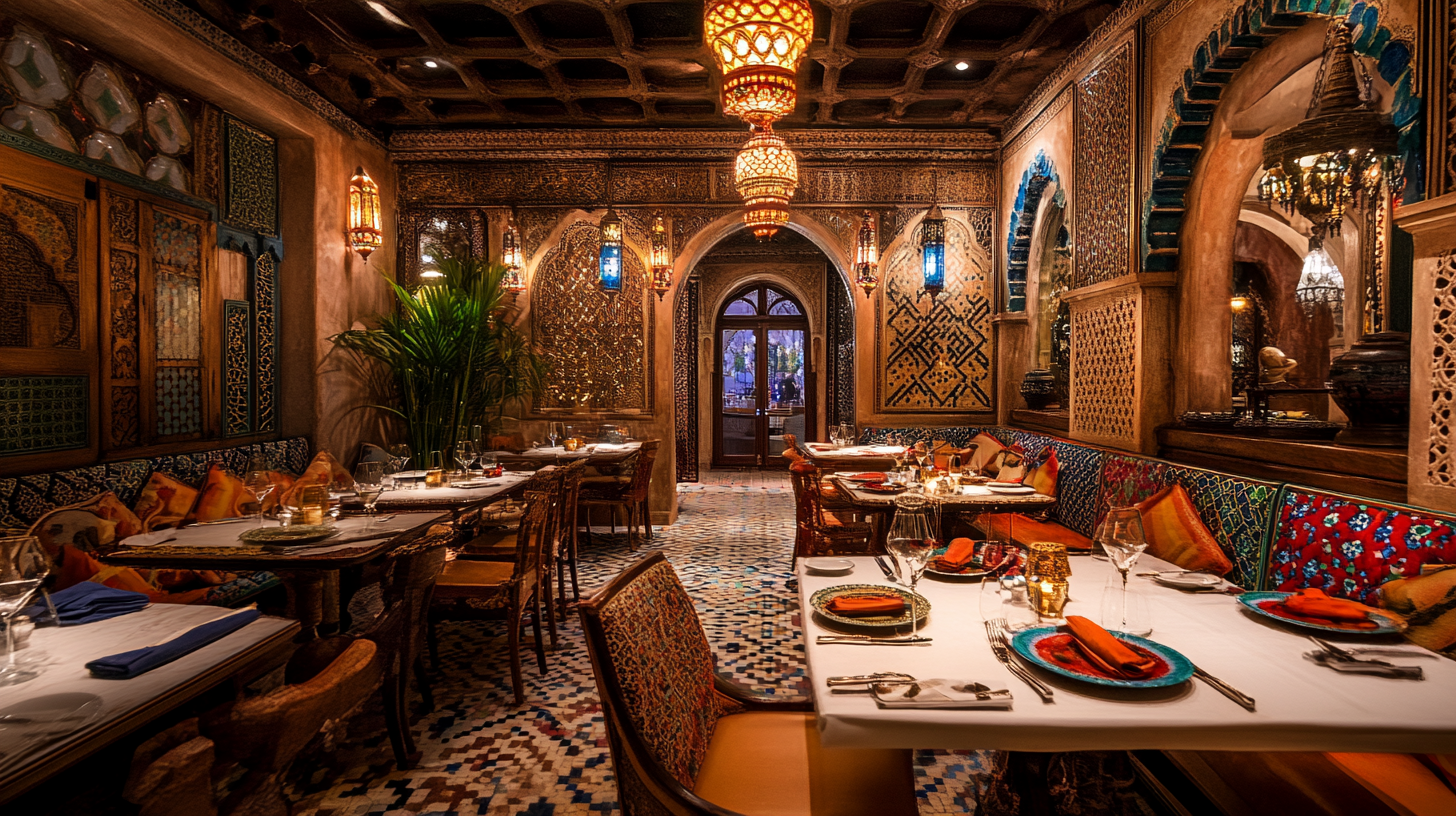 Fine Dining Moroccan Restaurant