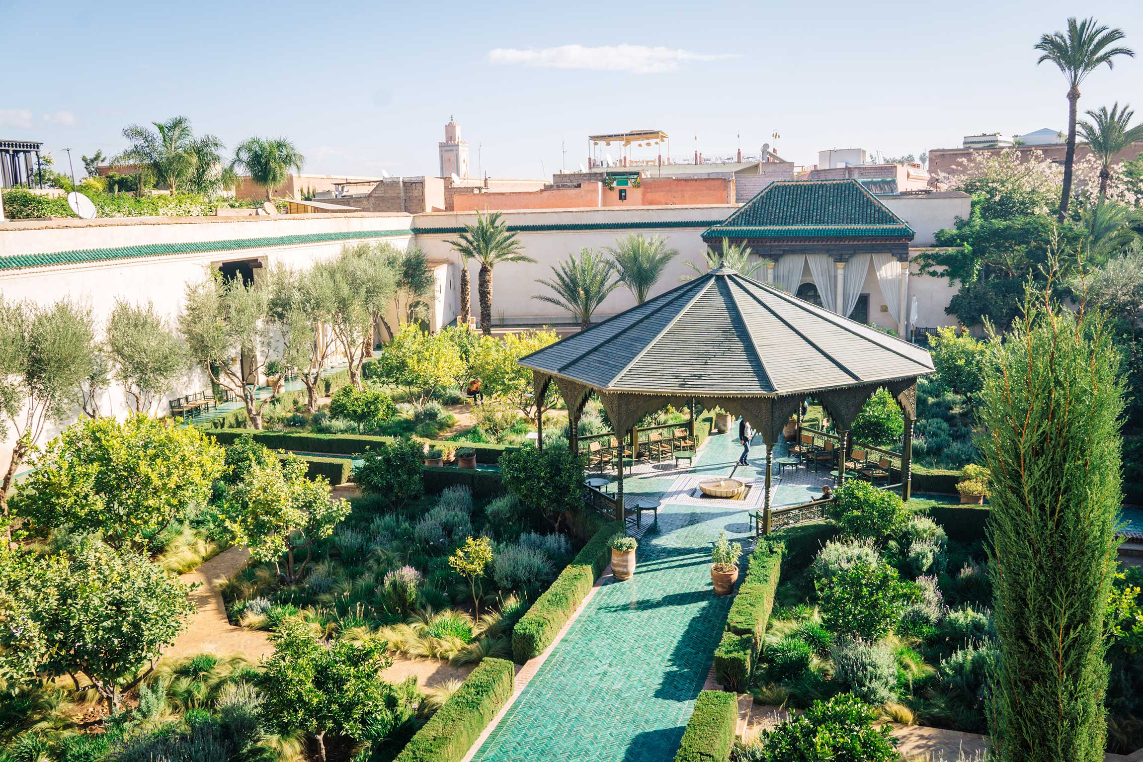 Traditional Riad Garden
